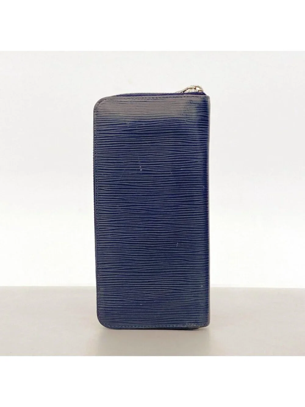 Louis Vuitton Wallet Epi Zippy Vertical Blue Marine